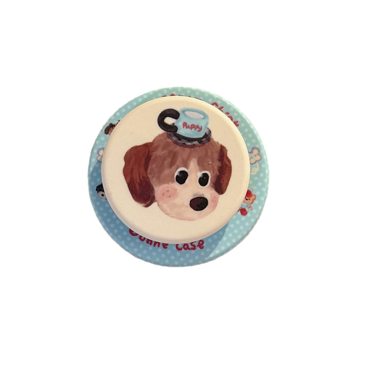 Decorative smartphone finger holder in dog design Bowlift