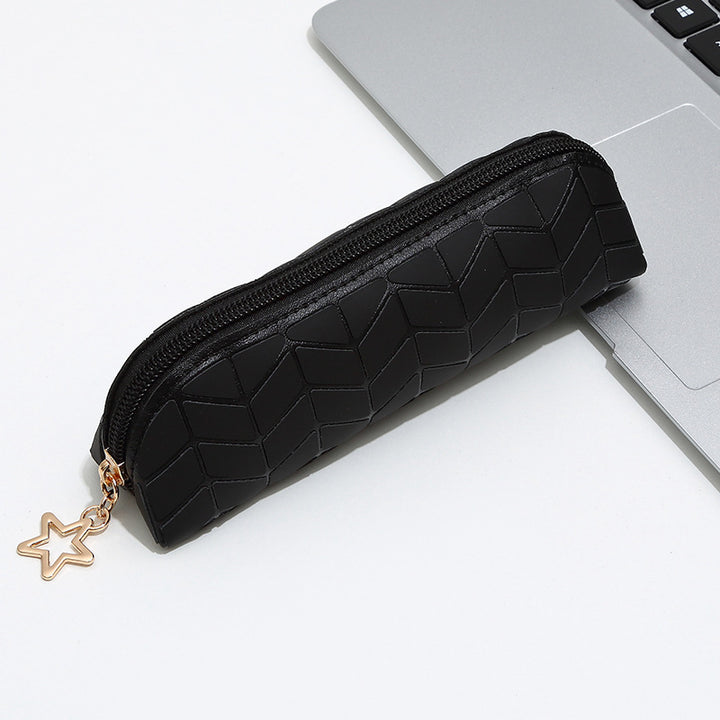 Stylish Textured Pencil Case Bowlift