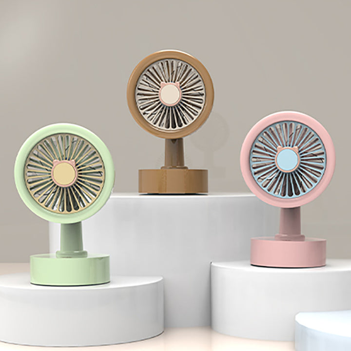 Women portable mini fan in cute monkey design Bowlift