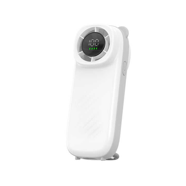 Unisex Digital Display Mini Cooling Fan Bowlift