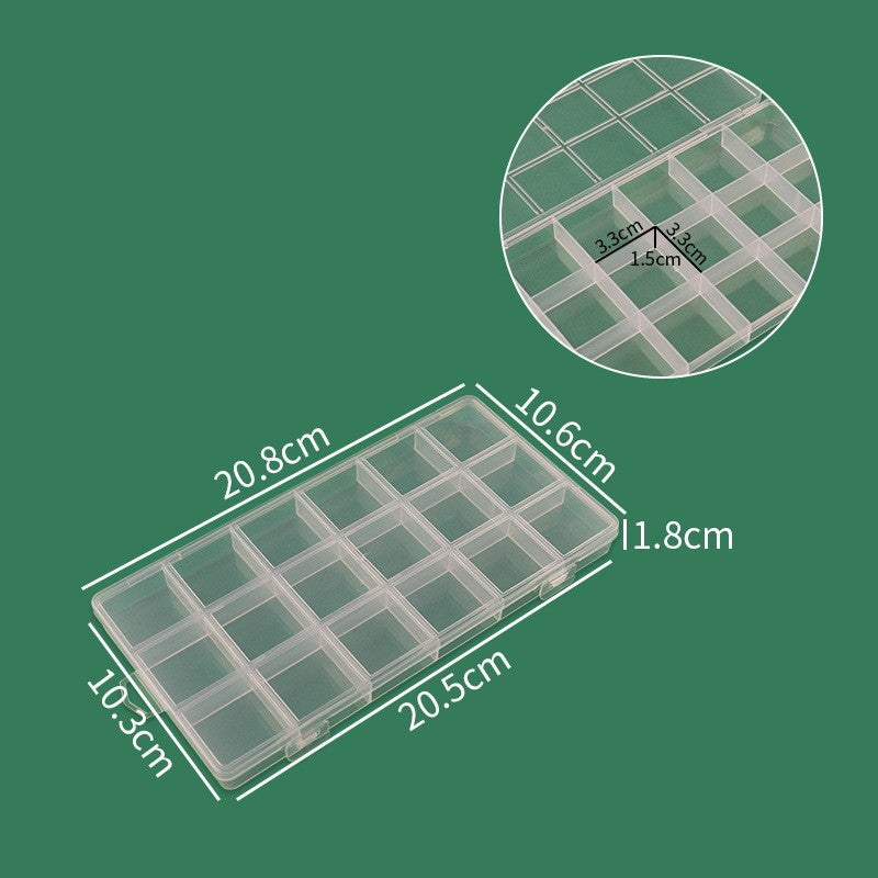 Multi-Compartment Craft Supply Box Bowlift