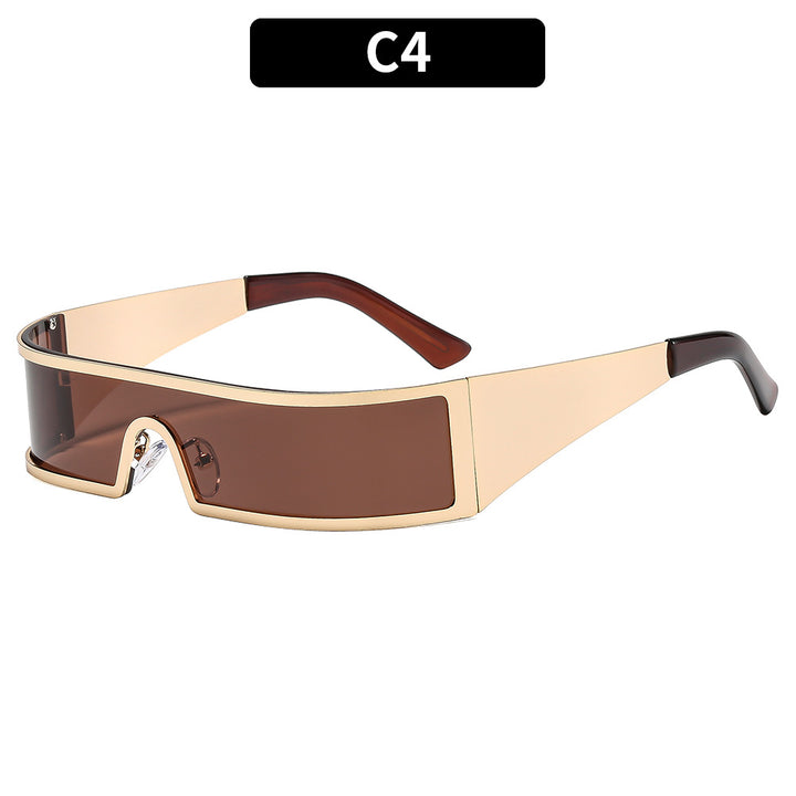 Futuristic Wraparound Sunglasses
