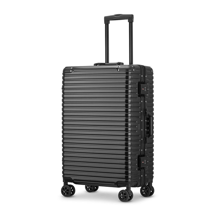 Unisex Ultra-Resilient Hard Shell Trolley Suitcase Bowlift