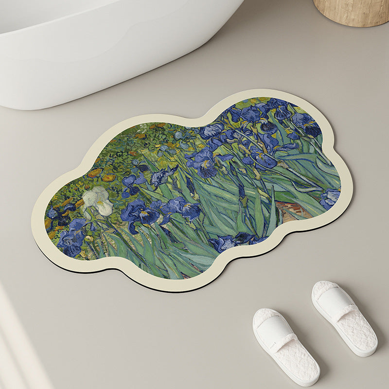 Artistic Bath Mat Bowlift