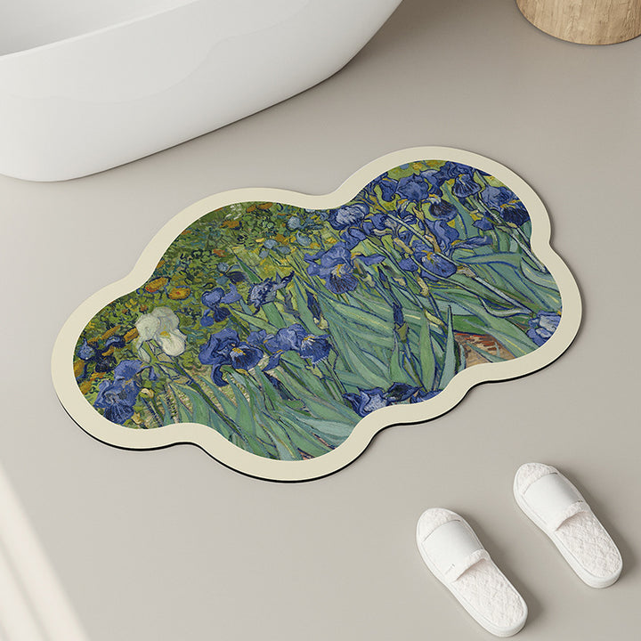 Artistic Bath Mat Bowlift
