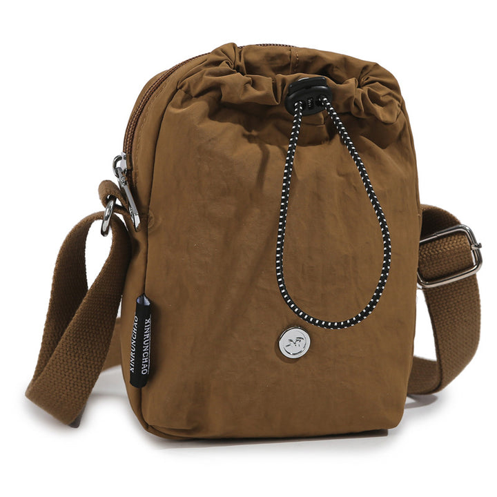 Compact Drawstring School Backpack Bowlift