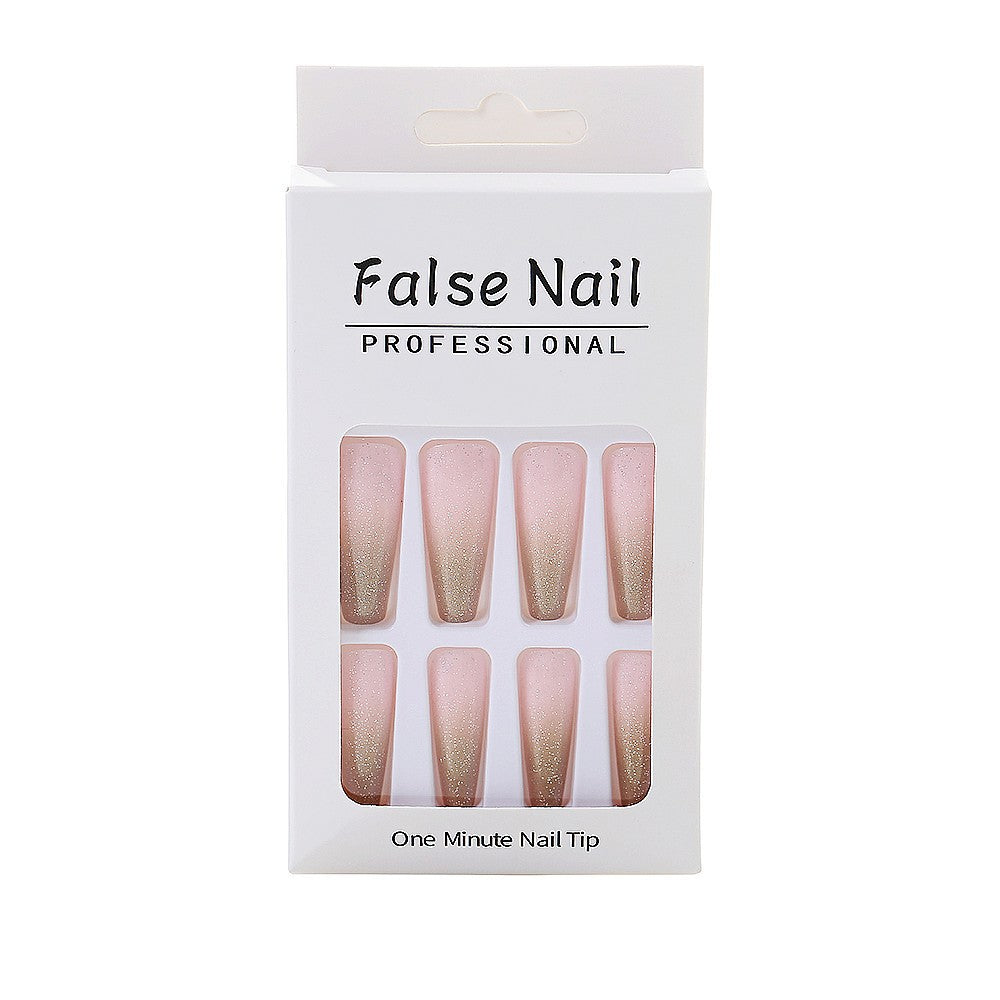 Artificial nails with elegant ombre effect Bowlift