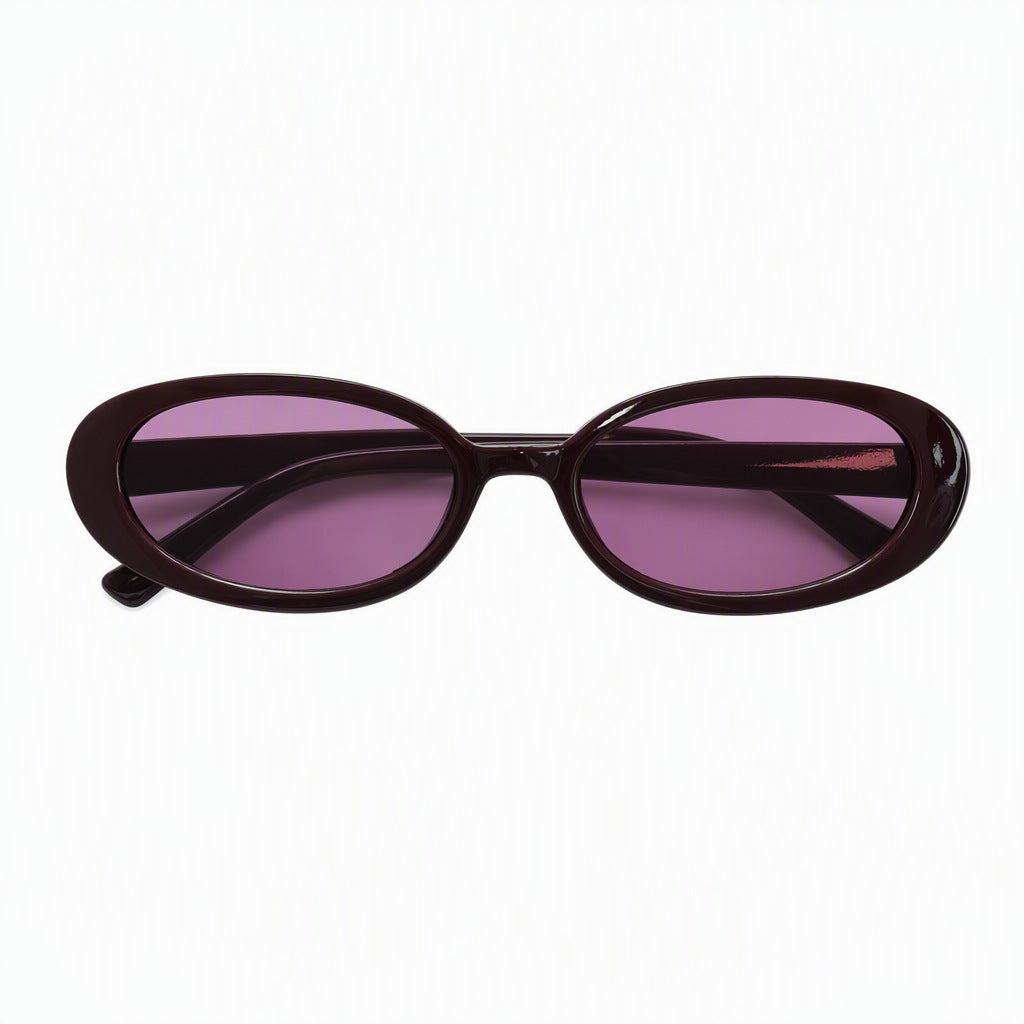Chic Vintage Oval Sunglasses Bowlift