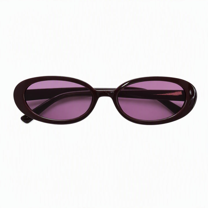 Chic Vintage Oval Sunglasses Bowlift