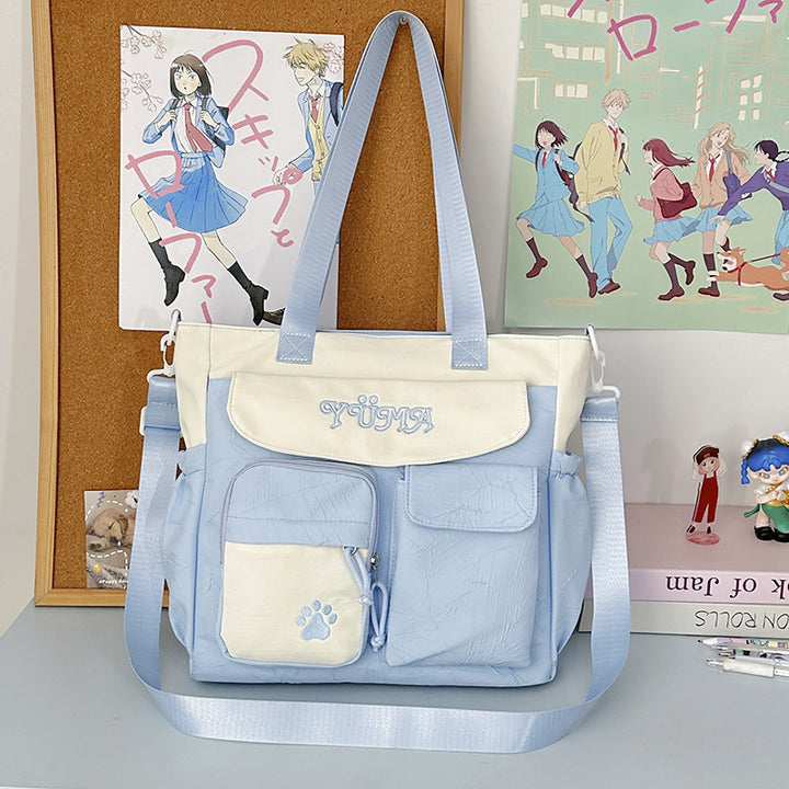 Multi-Pocket Shoulder Bag Bowlift