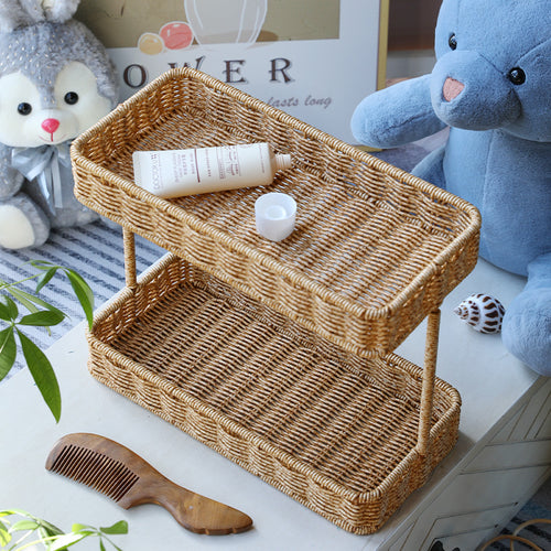Unisex two-level storage basket Bowlift
