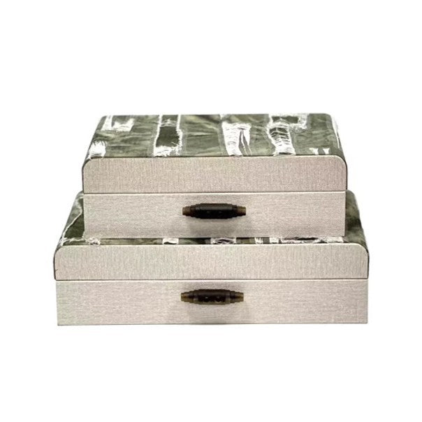 Rustic Decorative Storage Box Set