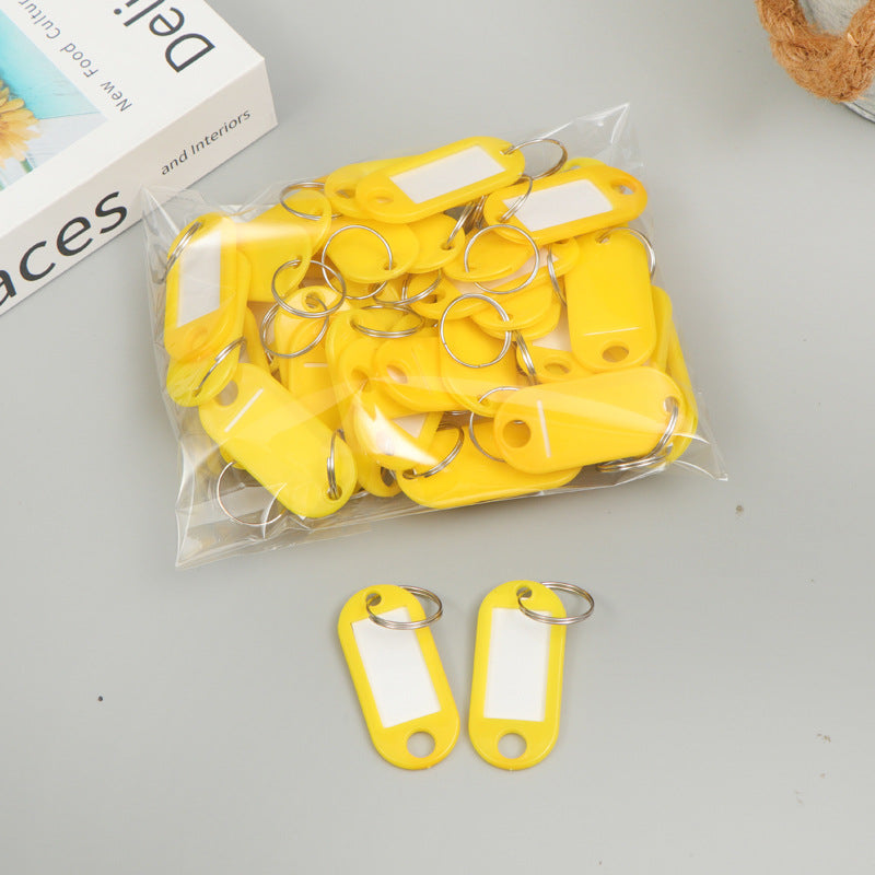 Unisex Writable Keychains with extensive labeling function Bowlift