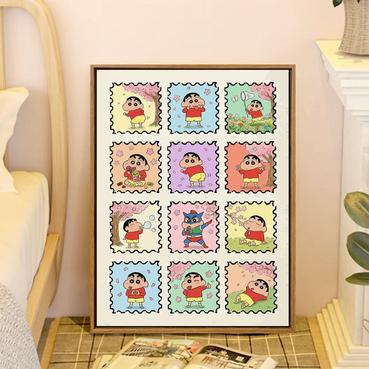 Whimsical Family-Themed Canvas Wall Art Bowlift