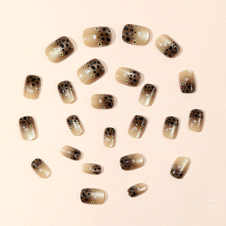 Creative 3D Animal Print Nail Art Bowlift