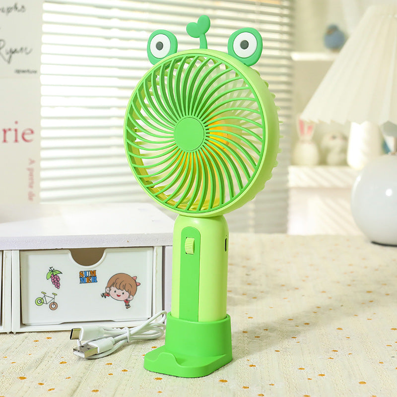Portable Usb Hand Fan with Creative Animal Design Bowlift