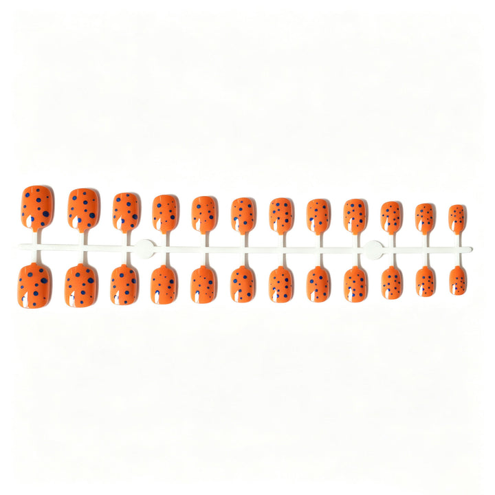 Dot Pattern Gel Nail Art