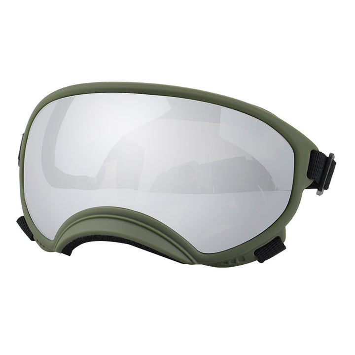 High-performance polarized snow and ski goggles with anti-fog airflow system Bowlift