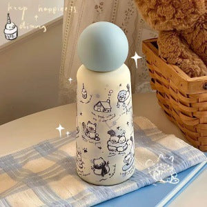 Women's Insulated Water Bottle with Fruity Design Bowlift