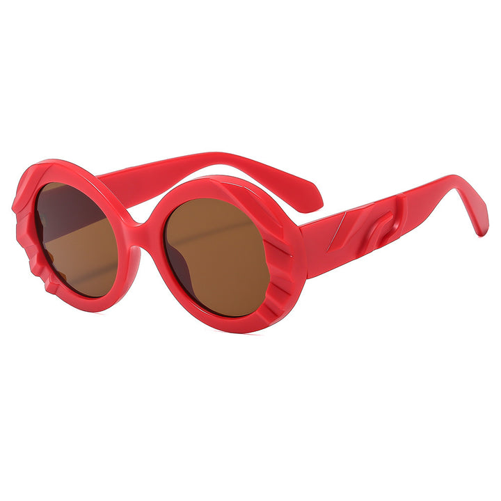 Women's sunglasses with unique, textured frame and protective lenses Bowlift