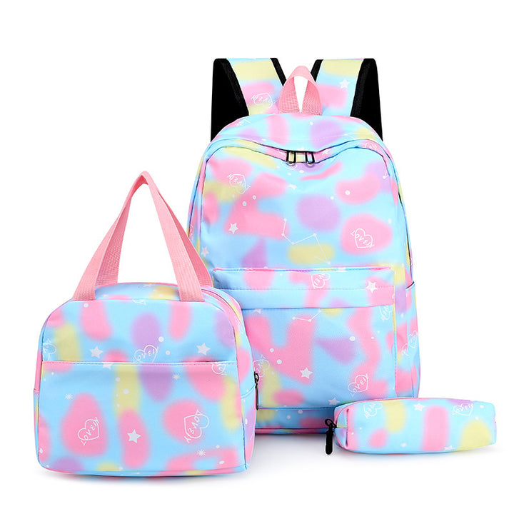 Colorful Multi-Piece Backpack Set Bowlift