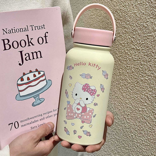 Women's insulated drinking bottle with creative Hello Kitty design Bowlift