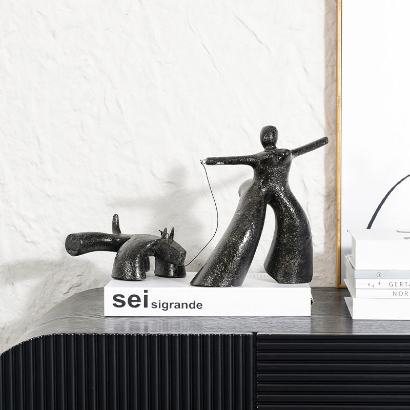 Abstract Decorative Playful Figurine