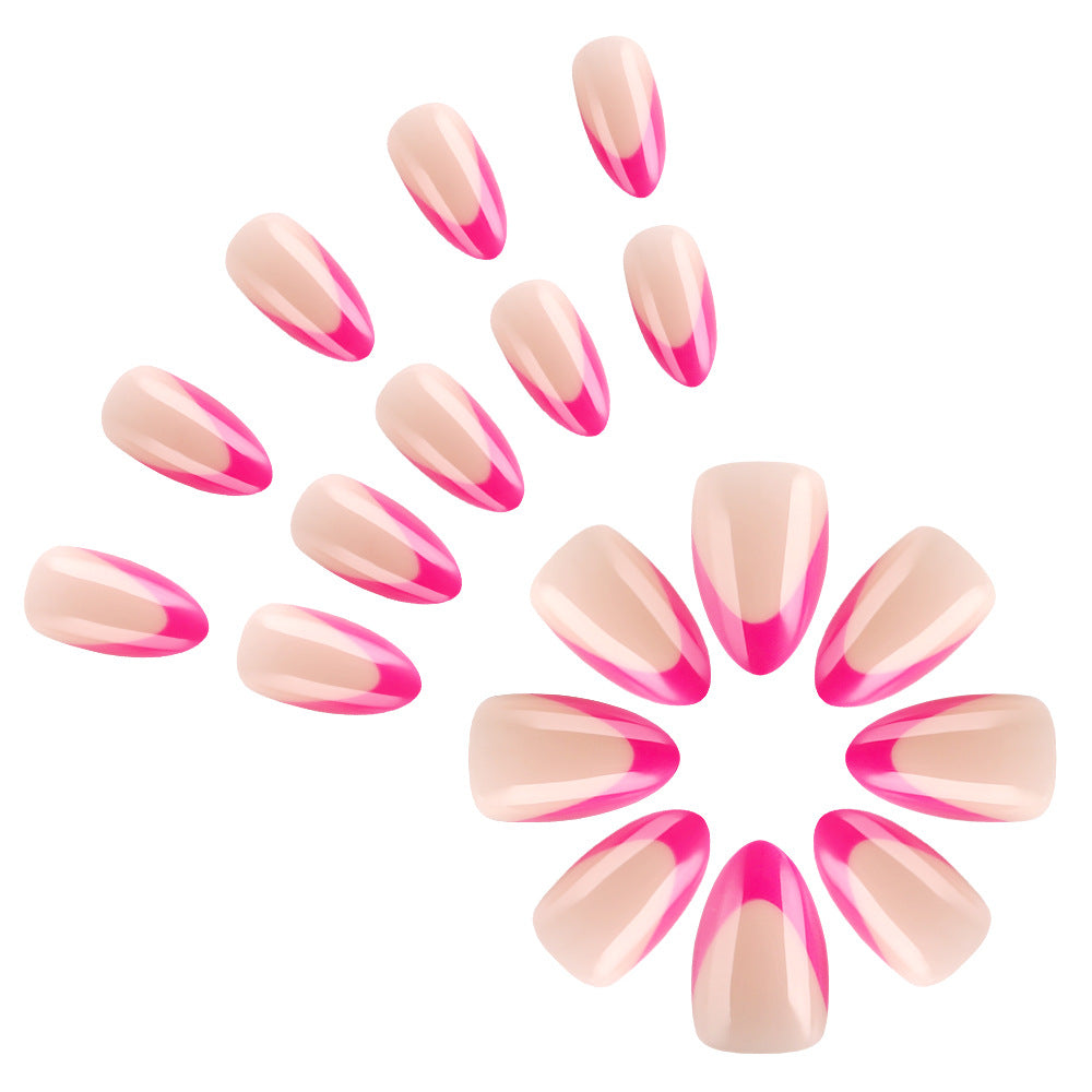 Elegant Stiletto Press-On Nails Bowlift