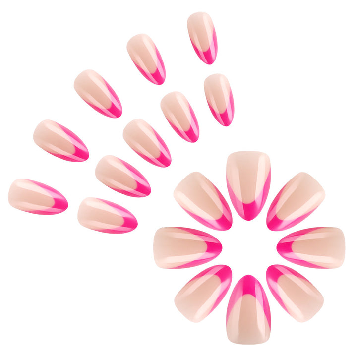 Elegant Stiletto Press-On Nails Bowlift
