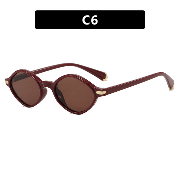Women's fashionable sunglasses with unique design and high-quality metal frame Bowlift