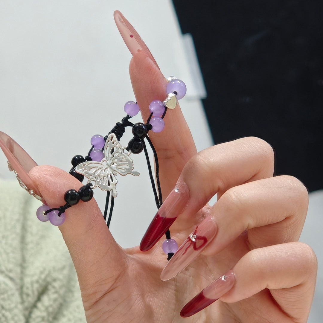 Butterfly Charm Adjustable Bracelet Bowlift