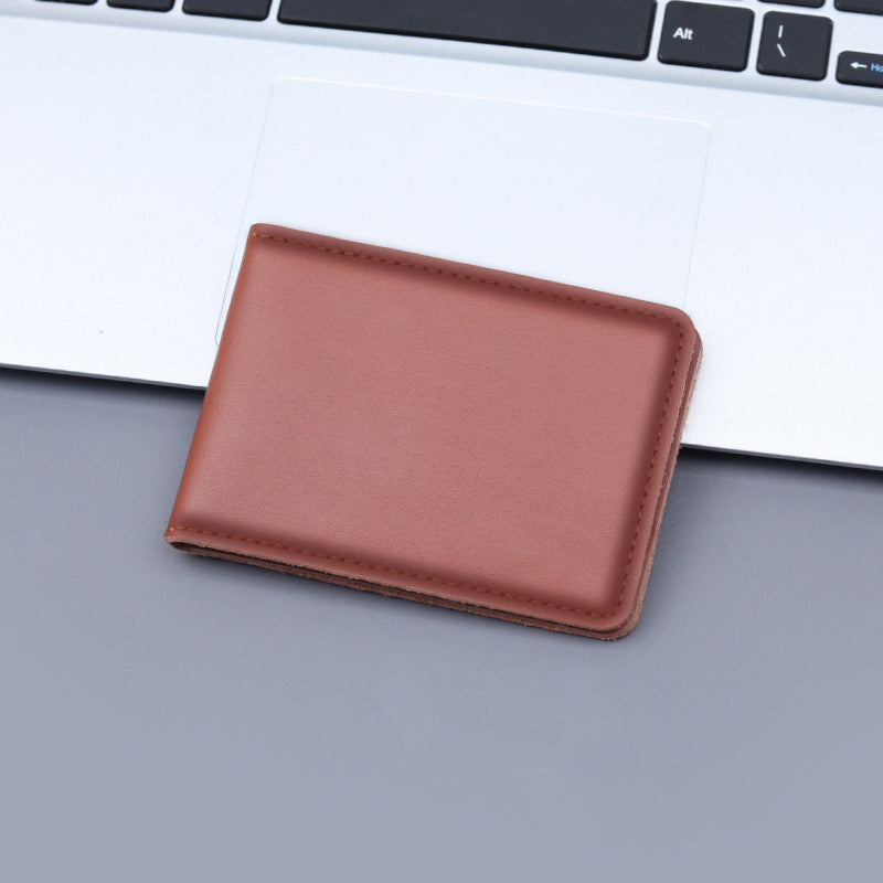 RFID-Blocking Leather Card Holder