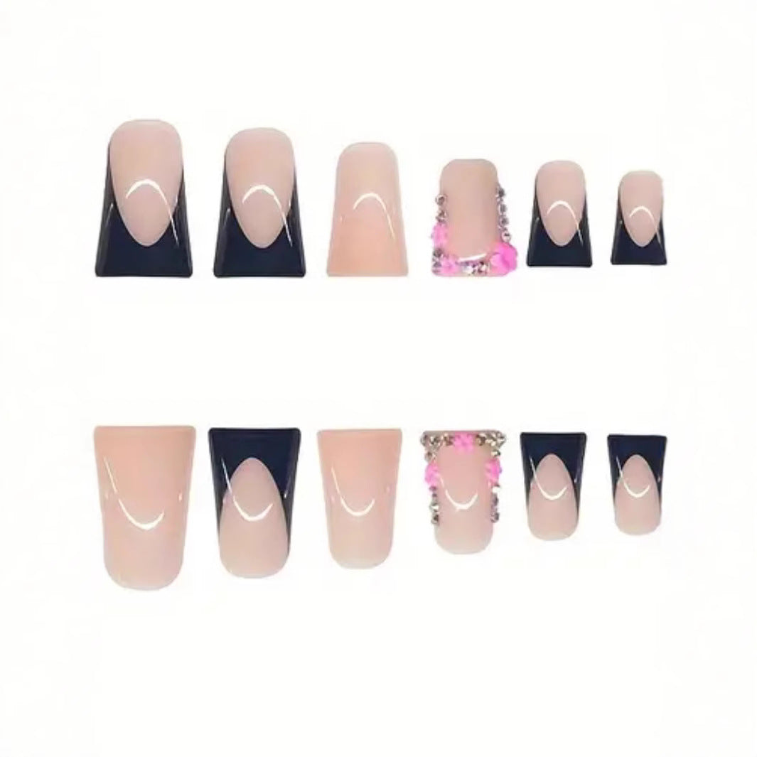 Luxurious 3D Floral Nail Art Extensions Bowlift