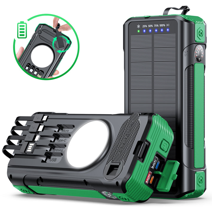 Multifunctional Solar Powerbank with LED Display Bowlift