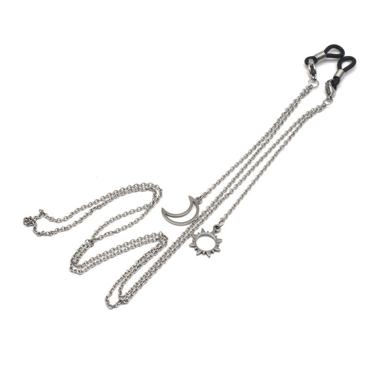 Decorative Eyewear Chain with Sun Accents Bowlift
