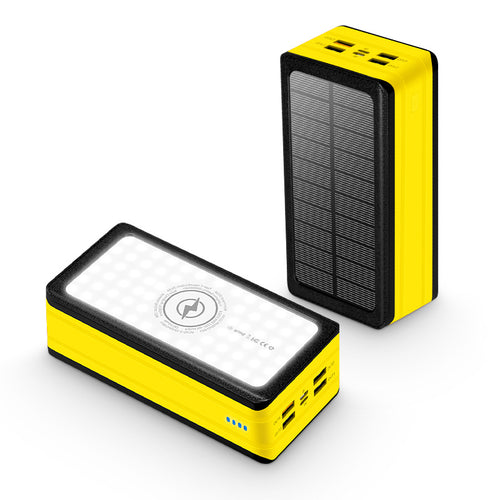Solar Powerbank with LED Lamp Bowlift