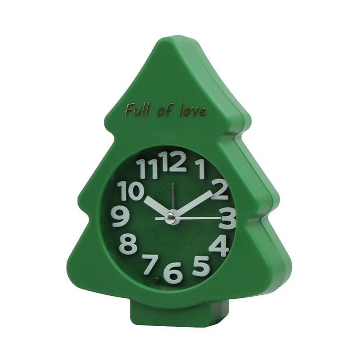 Funny Alarm Clock in Christmas Tree Design Bowlift