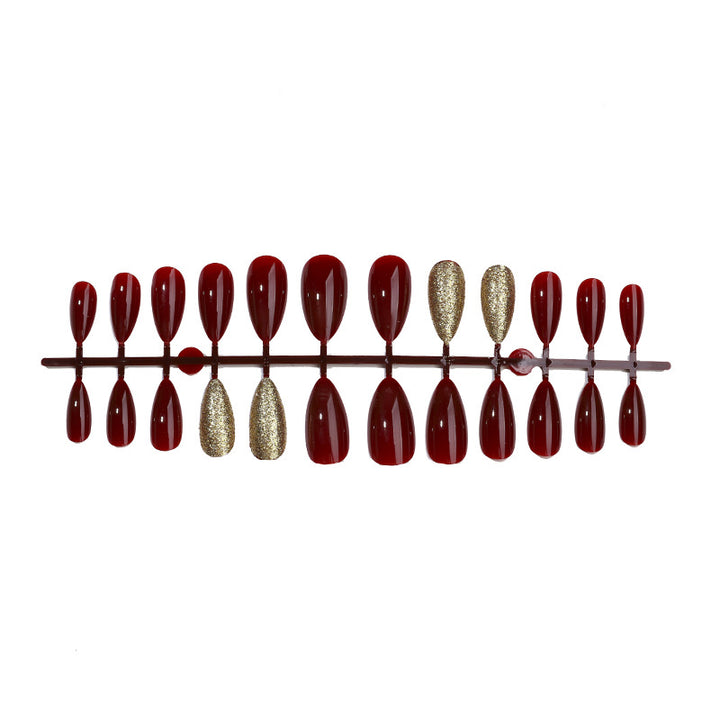 Glamorous Stiletto Press-On Nail Set Bowlift