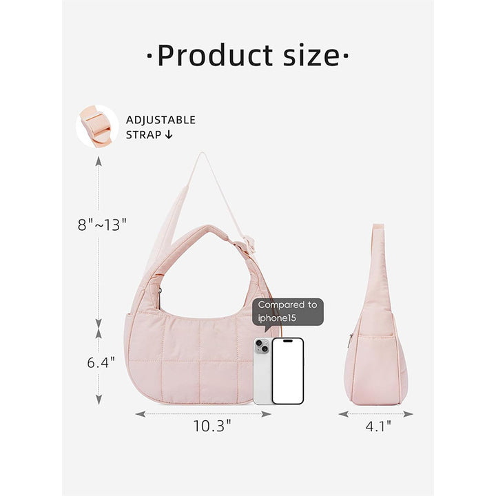 Padded shoulder bag with comfortable carrying strap Bowlift