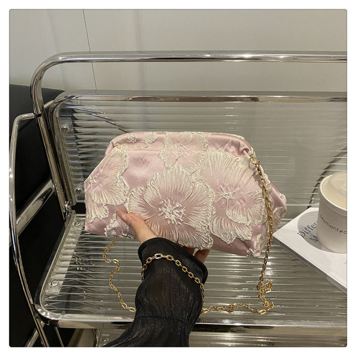 Floral Embellished Evening Clutch Bowlift