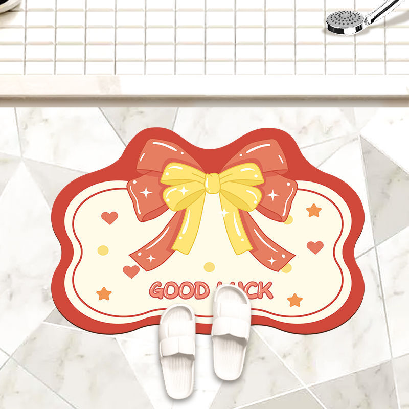 Decorative Bath Mat Bowlift