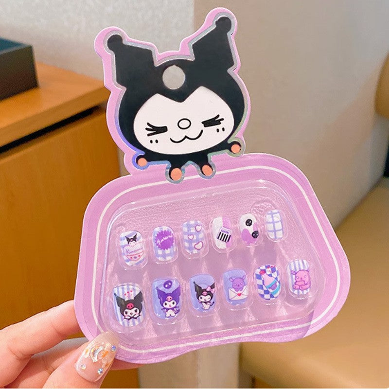 Artificial nails with sweet animal design Bowlift