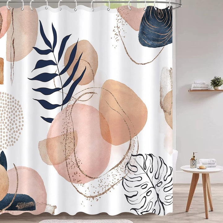 Ocean-Theme Shower Curtain Bowlift