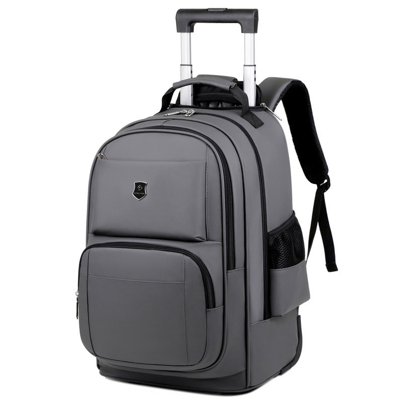 Versatile Rolling Laptop Travel Backpack Bowlift