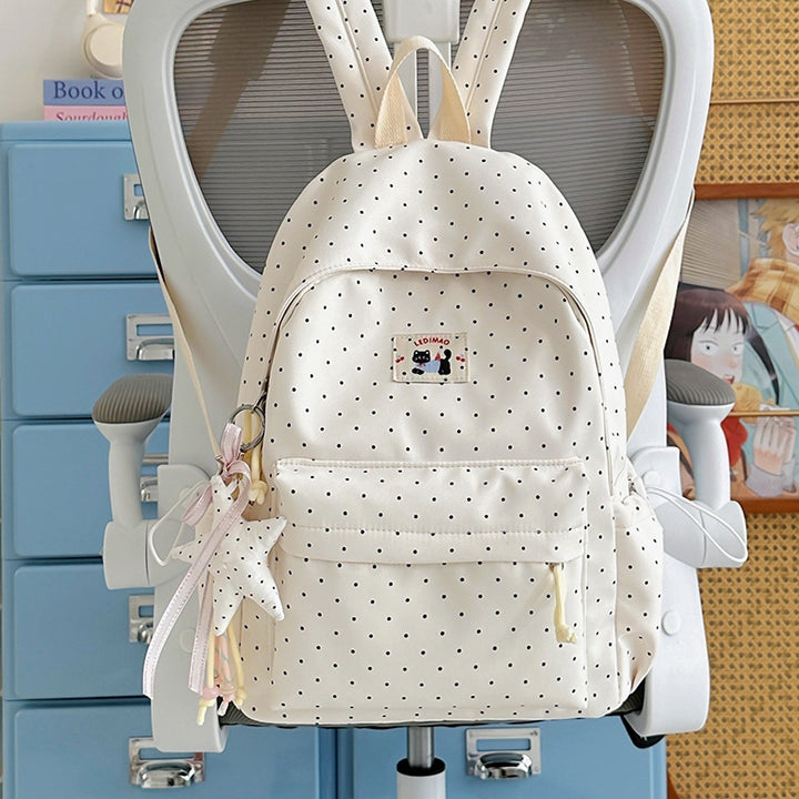 Polka Dot Design Backpack