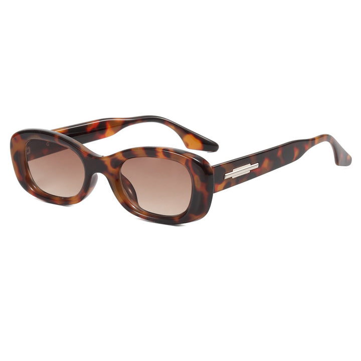 Women's stylish retro sunglasses with wide frame Bowlift