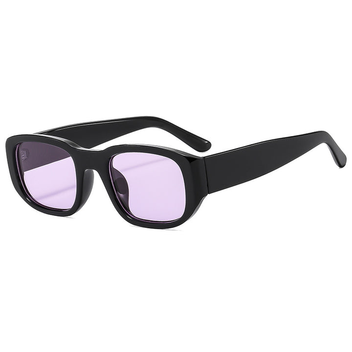 Women's fashionable sunglasses with innovative rectangular frame Bowlift