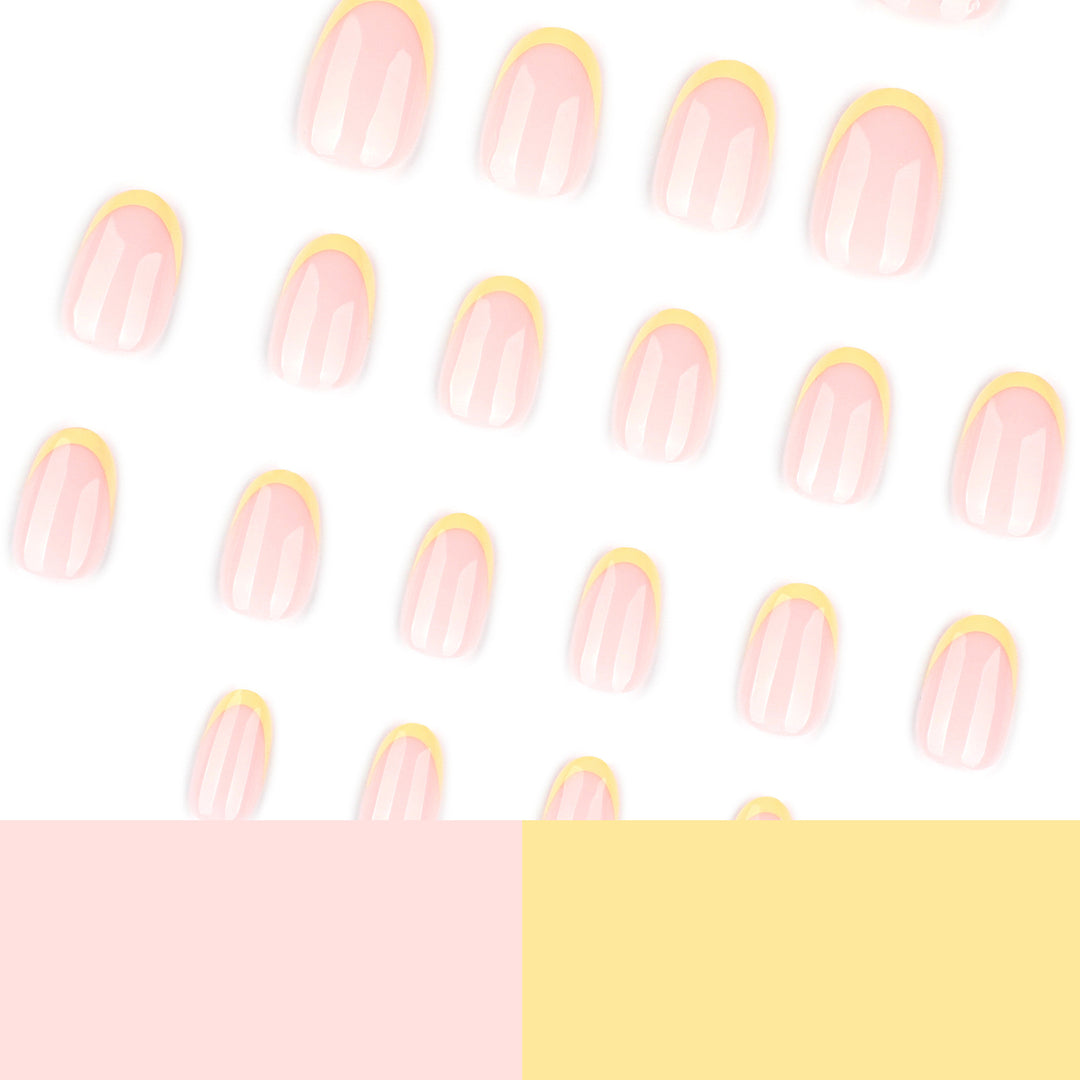 Elegant Nail Art in Modern French Tip Design Bowlift
