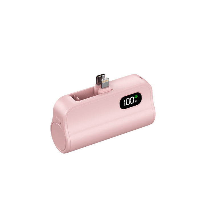 Compact power bank with integrated charging function and LED status display Bowlift