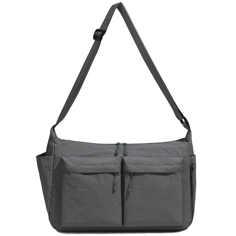 Multi-Pocket Crossbody Messenger Bag Bowlift
